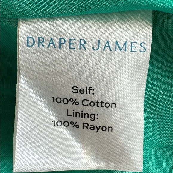 NWT Draper James Green Sundress with White Link-embroidery Size Medium - Picture 13 of 15